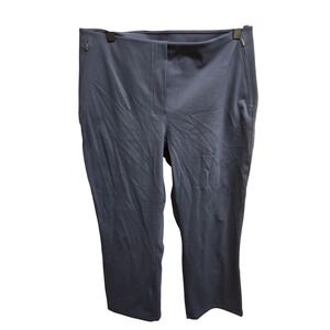 Lululemon Studio‎ Pant III Ankle Crop Stretch Blue Size 12 Athleisure